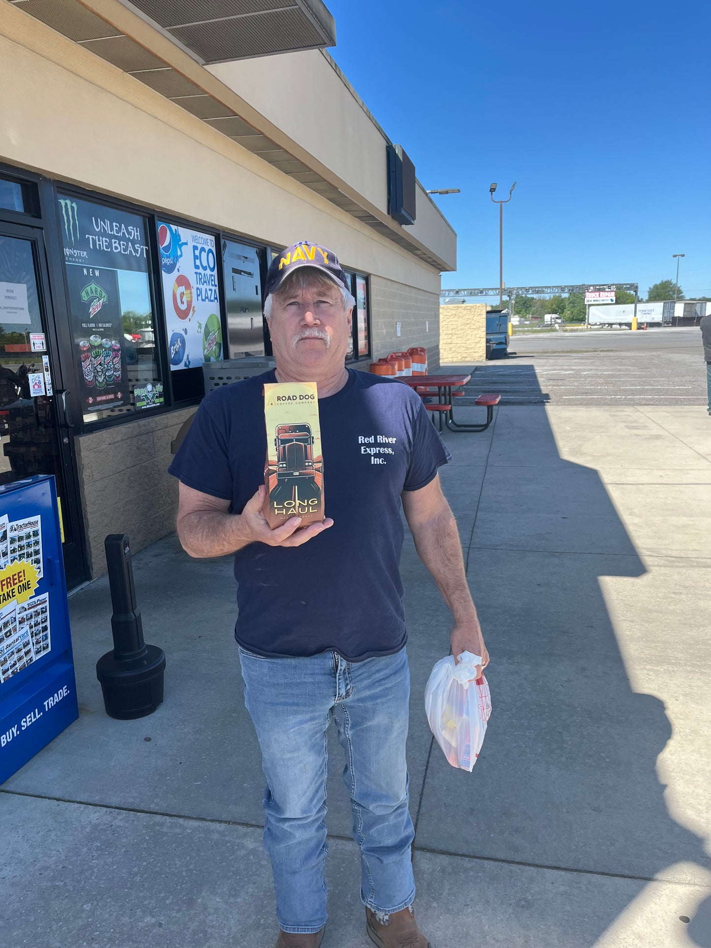 TRUCK SHOW PRICE, FREE SHIPPING, Long Haul, Medium Roast