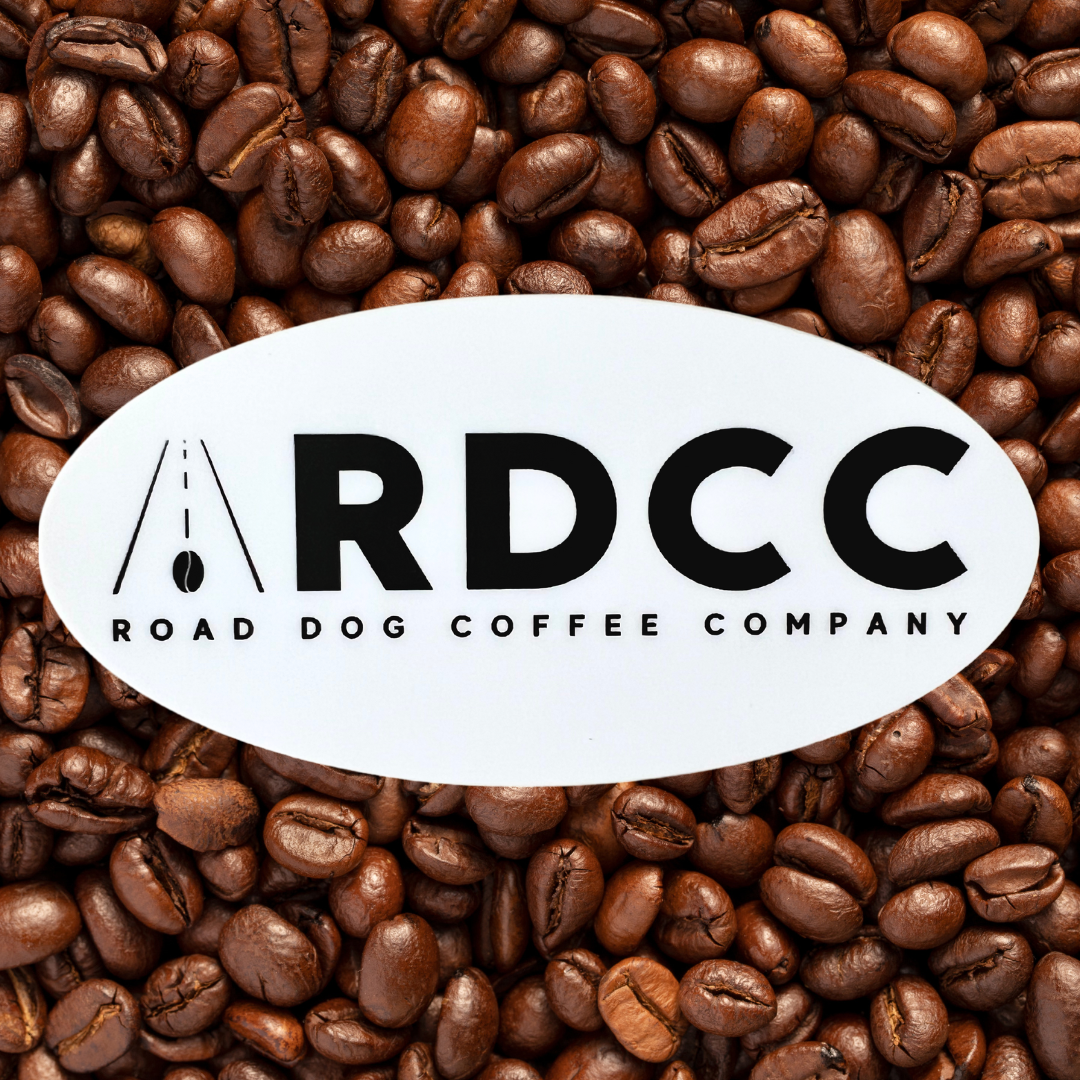 RDCC Oval Sticker – Road Dog Coffee Company, LLC.