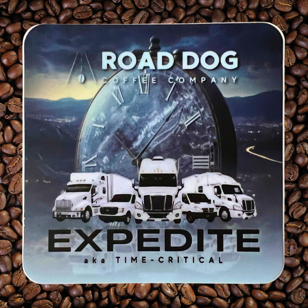 Expedite Square Sticker