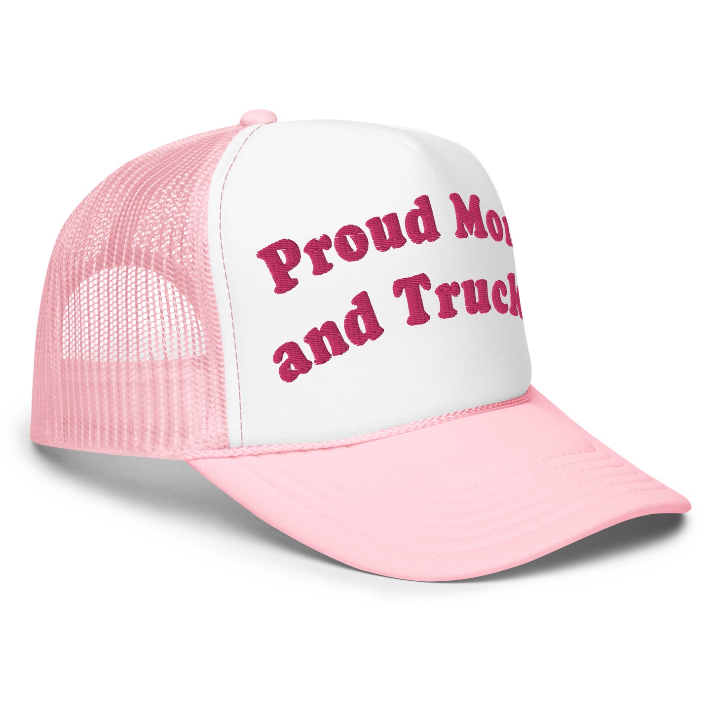 WOMEN'S PROUD MOM FOAM TRUCKER HAT