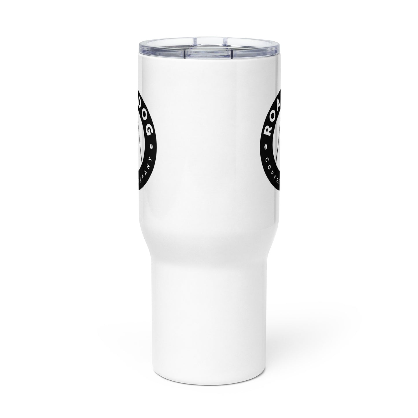 MEDALLION STAINLESS TRAVEL MUG  (25 oz.)